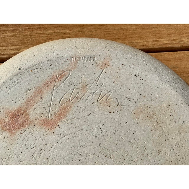 Ceramic Dennis Parks Pottery Penada Landscape Plate Stoneware (Circa Mid-1980s-1990s) For Sale - Image 7 of 9