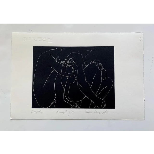 Print is sold unframed - photos in frame are only a visualisation. Luiza kasprzyk studied at the faculty of graphics and...