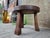 This neat and small round table is very sturdy and made during the 1970s of solid European oak. The design is simple and...