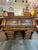 1800's Walnut Burlwood Rolltop Barrel Office Desk For Sale - Image 12 of 12