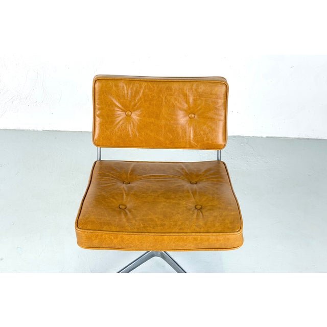 Tan ES101 Chair by Charles and Ray Eames for Herman Miller, 1960s For Sale - Image 8 of 12
