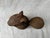 Vintage Rusty Cast Iron Squirrel Eating an Acorn Statue For Sale - Image 10 of 12
