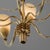 Metal Solid Brass Chandelier – 8 Light Scandinavian Modern Sputnik Fixture For Sale - Image 7 of 9