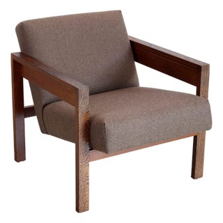 Modernist Wenge Wood Chair by Hein Stolle for T Spectrum, 1960s For Sale