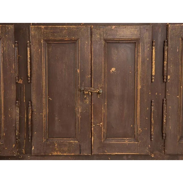 Antique Kitchen Island with Doors on Both Sides, 1850 For Sale - Image 5 of 10