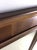 Mid Century Modern Wall Mirror With Beveled Frame & Walnut Inlay For Sale - Image 9 of 12