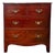 19th-Century Georgian-Style Mahogany and Brass Chest of Drawers For Sale