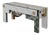 Architectural Layered Marble Stone Strata Bench by Esther Knopfler For Sale