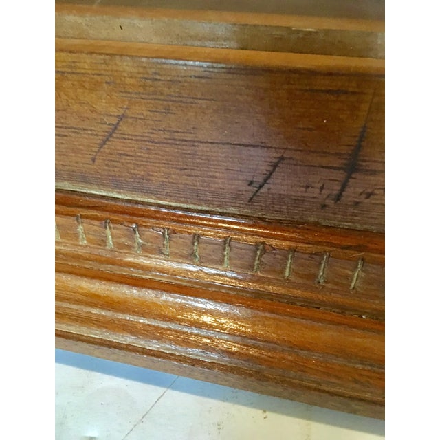 1950's Vintage Golden Oak Medicine Storage Chairish