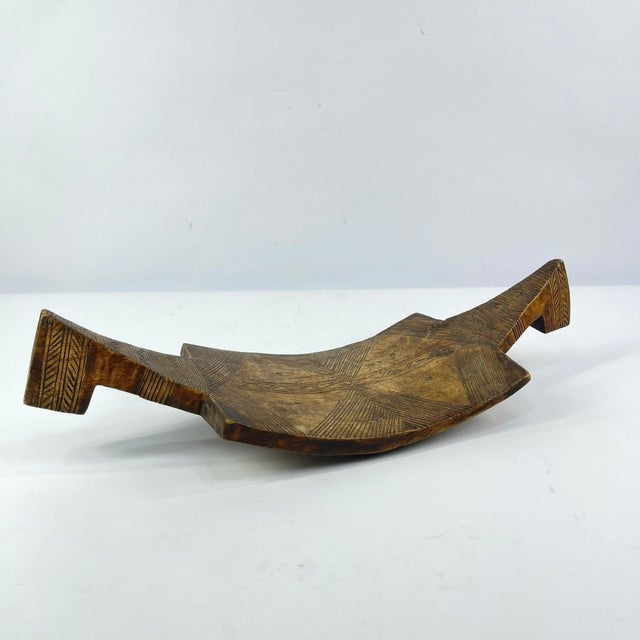 African Early 20th Century Mossi Serving Platter Burkina Faso MATTER COLLECTION For Sale - Image 3 of 10