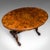 Antique Display Table, English, Burr Walnut, 4 Seat, Oval, Centre, Victorian For Sale - Image 6 of 12
