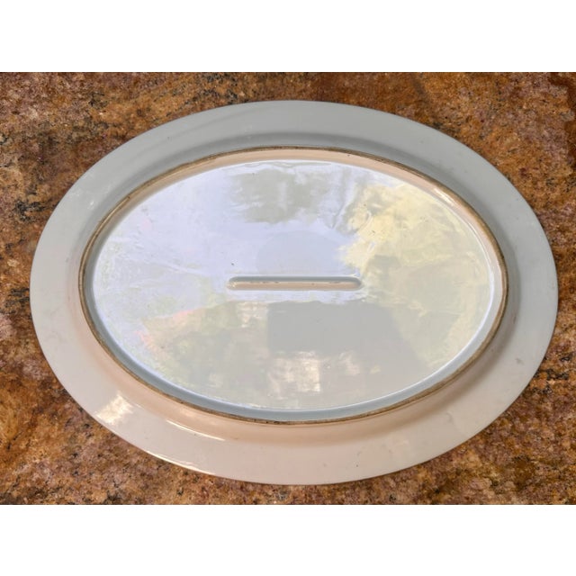 Vintage Chinese Hand Painted Porcelain Rooster Chinoiserie Motif 14 Piece Tea Set For Sale - Image 12 of 12