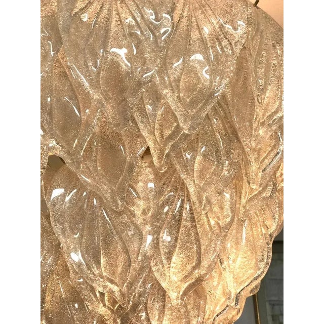 Italian Modern Murano Glass Polar Chandeliers, 1970s, Set of 2 For Sale - Image 12 of 18