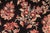 Floral 1990's Pak-Persian Black/Ivory Wool Rug - 6'0'' X 8'11'' For Sale - Image 4 of 9
