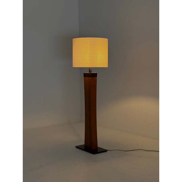 Mid-Century Italian Teak Floor Lamp, 1970s For Sale - Image 9 of 18