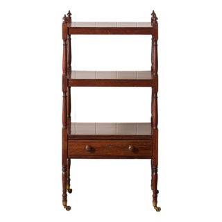 19th Century English Rosewood Whatnot (C. 1945) For Sale