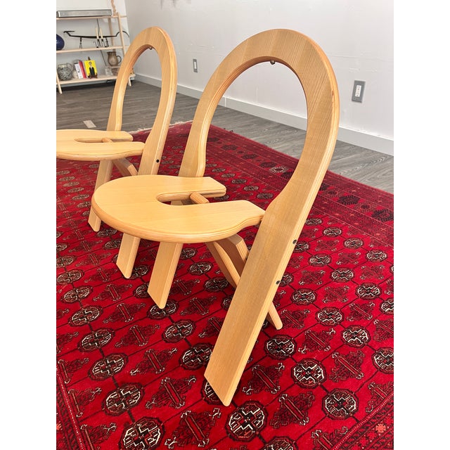 Roger Tallon A Pair of Roger Tallon Folding Chairs For Sale - Image 4 of 7