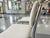 White Bauhaus Style Tubular Chromed Steel Barstools - A Pair For Sale - Image 8 of 15