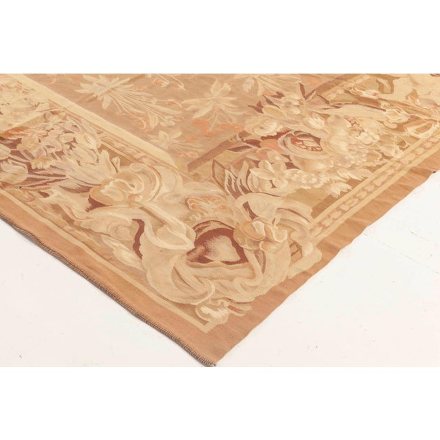 One-of-a-kind Bessarabian Floral Design Brown Rug by Doris Leslie Blau For Sale In New York - Image 6 of 7