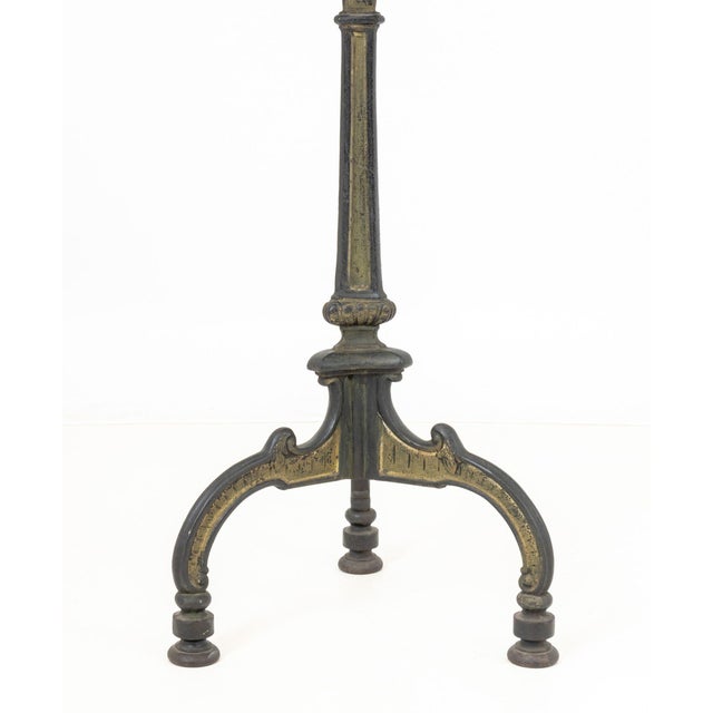 Early 20th Century French Cast Iron Telephone Table For Sale - Image 5 of 10