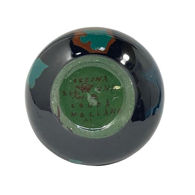 Ceramic 20th Century Dutch Gouda Earthenware Miniatures, Set of 4 For Sale - Image 7 of 18