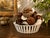 Vintage Italian Ceramic Mushroom & Acorn Basket Centerpiece For Sale - Image 9 of 9