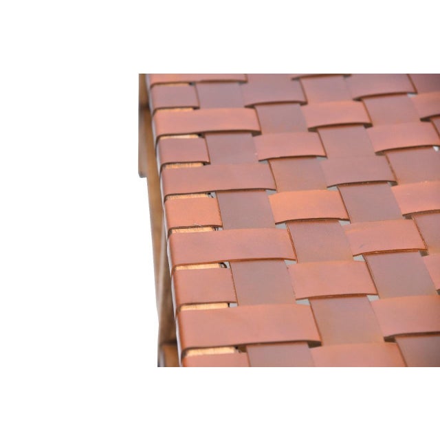 Tacy Outdoor Leather Bench Chairish