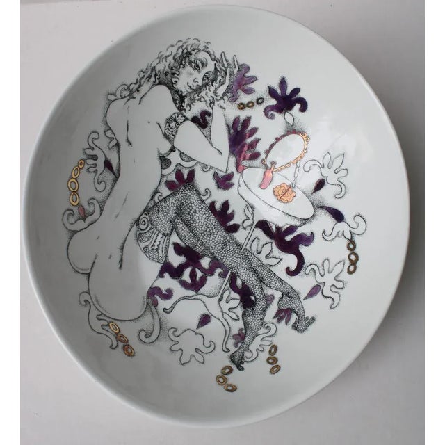 Morning 2008 Bowl in Painted Porcelain by Ieva Liepina For Sale - Image 4 of 7
