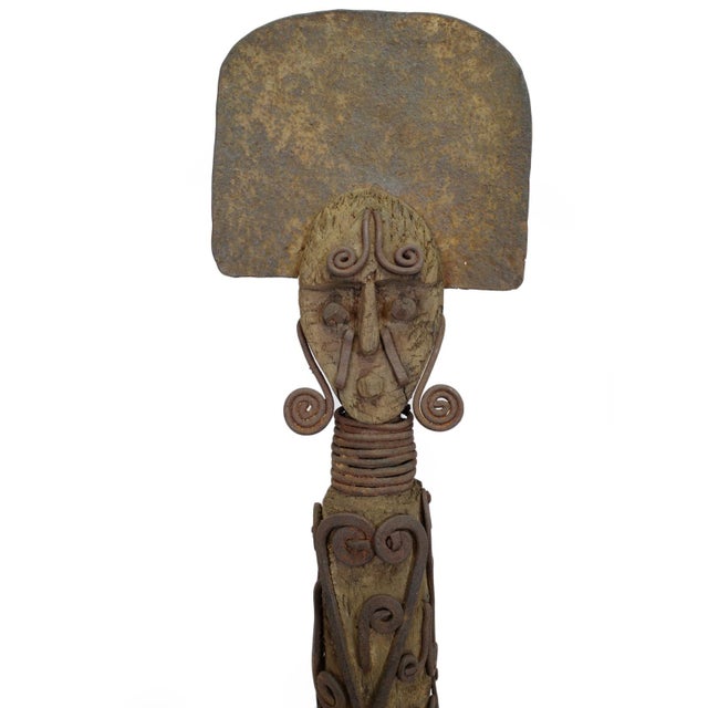 Powerful antique Cross River iron figures from the Ibibio cultural region of southeastern Nigeria. These important pieces...