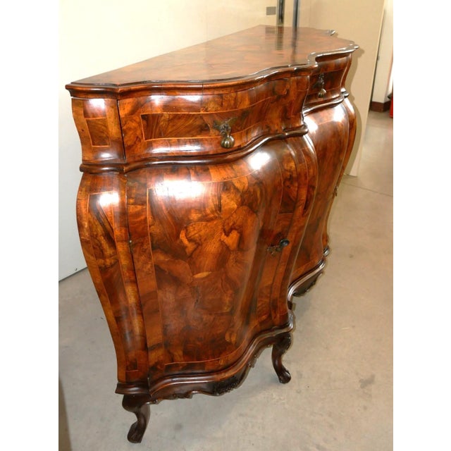 Brown Antique Vecchia Cerea Sideboard, 1930s For Sale - Image 8 of 18