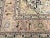 English Vintage Persian Tabriz Heriz Rug, Geometric Pattern, Hand-Knotted Wool, Black & Ivory, 7’ X 10’ For Sale - Image 3 of 12