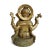 Vintage Brass Ganesha For Sale - Image 4 of 5