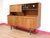 Brown Mid Century Modern Vintage Teak Credenza Buffet Hutch by S Form Danish Style For Sale - Image 8 of 15
