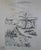 Gaston Barret, The Bucolics, Ink on Vellum For Sale - Image 5 of 5