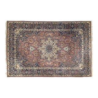 1930s Vintage Hand Knotted Heriz Rug For Sale