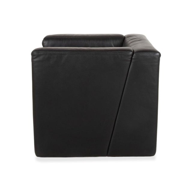 Chairs in Black Leather from Brühl, Set of 2 For Sale - Image 12 of 14