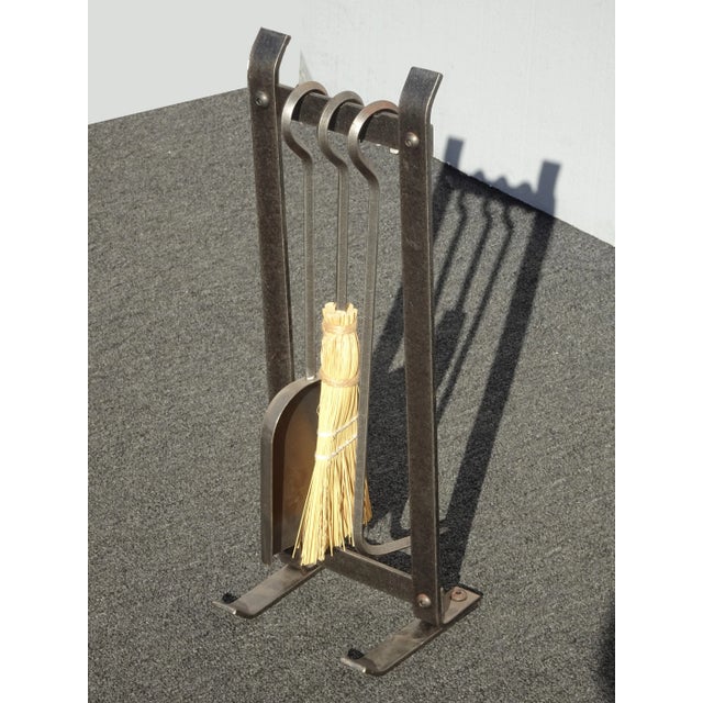 Gorgeous Fireplace Tools in Good Condition. Solid and Firm. Wear is usual for their age. Please see the photos. Overall a...
