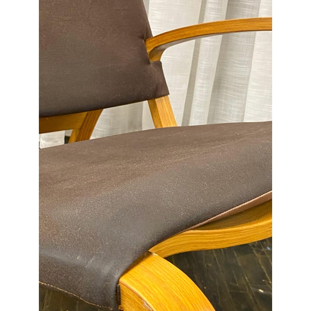 1970s 1970's Bentwood Rocking Chair Attributed to Plycraft For Sale - Image 5 of 7