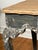 19th Century French Louis XV Style Paint Decorated Table in a Distressed Finish For Sale - Image 11 of 15