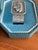 Silver Vintage Silver “Bebe” Baby Child Keepsake Napkin Ring Kitten Motif in Box For Sale - Image 8 of 12