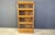 Oak Four Tier Barrister Bookcase with Leaded Glass, 1920 For Sale - Image 10 of 11