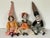 32” 3 pcs Artis dolls handmade porcelain faces uniquely painted, handmade clothes. Collectors find, from a private South...