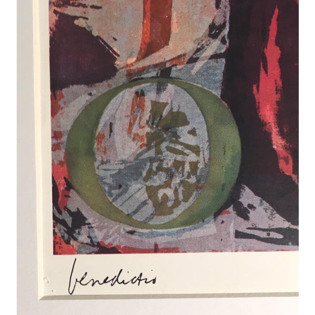 1960s Vintage Sister Corita Pop Modernist "Benedictus" Print For Sale - Image 4 of 7