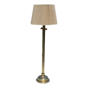 Vintage 1940s Brass Stiffel Floor Lamp