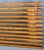 Solid Walnut Slat Bench or Coffee Table, Mid Century George Nelson Style For Sale - Image 12 of 16