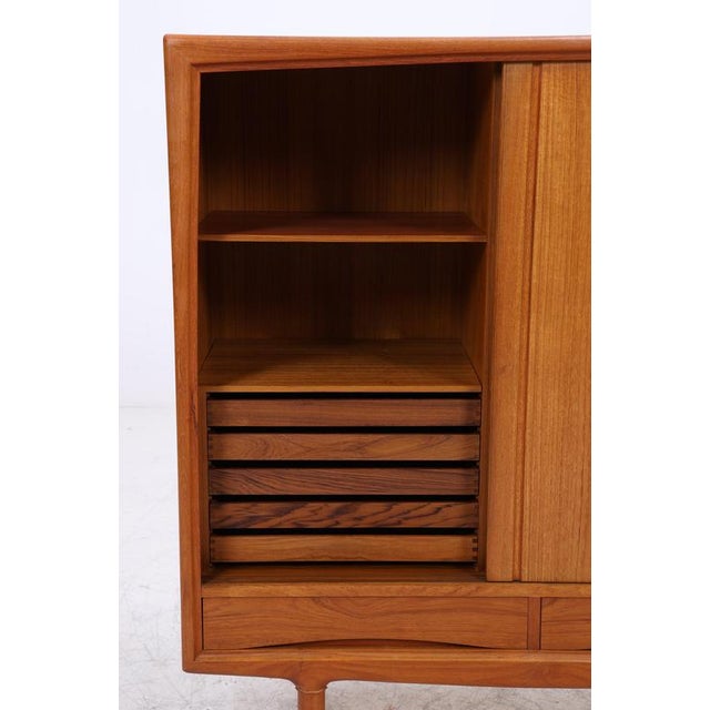 Vintage Teak Cabinet with 2 Doors by Axel Christensen for Aco Møbler For Sale - Image 9 of 18