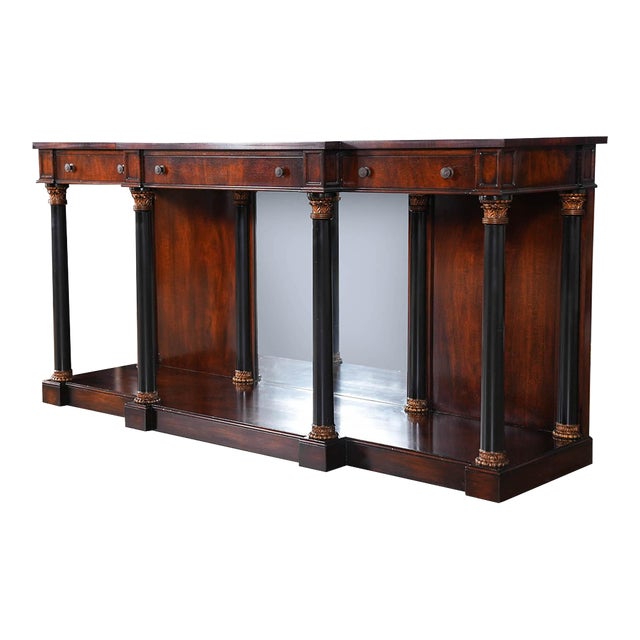 1980s Vintage John Scalia Console Table For Sale