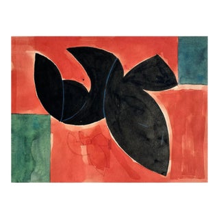 1988 Sidney Guberman Abstract Painting For Sale