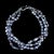 Three Strand Peacock Keshi Pearl Necklace – 18 Inches Elegant and effortlessly sophisticated, this three strand Peacock...