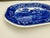 Ceramic Antique Copeland Spode Tower Blue & White Transferware Platter, 17 Inch, Circa 1903 For Sale - Image 7 of 18